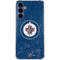 NHL Winnipeg Jets Distressed Logo Galaxy A55 5G Clear Case