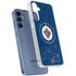 NHL Winnipeg Jets Distressed Logo Galaxy A55 5G Clear Case