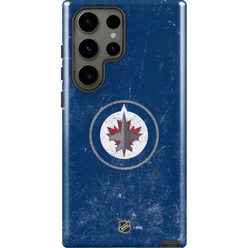 NHL Winnipeg Jets Distressed Logo Galaxy S23 Ultra Pro Case