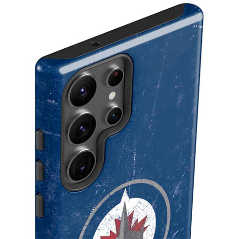 NHL Winnipeg Jets Distressed Logo Galaxy S23 Ultra Pro Case