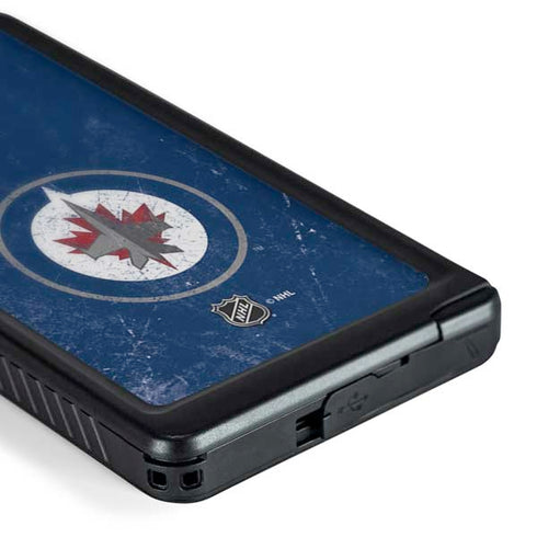 NHL Winnipeg Jets Distressed Logo Galaxy S24 Ultra Waterproof Case