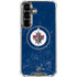 NHL Winnipeg Jets Distressed Logo Galaxy S26 Clear Case