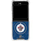 NHL Winnipeg Jets Distressed Logo Galaxy Z Flip6 Clear Case