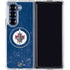 NHL Winnipeg Jets Distressed Logo Galaxy Z Fold6 Clear Case