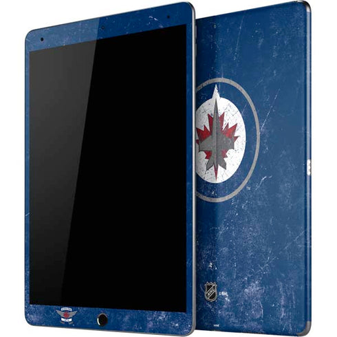 NHL Winnipeg Jets Distressed Logo iPad Skins