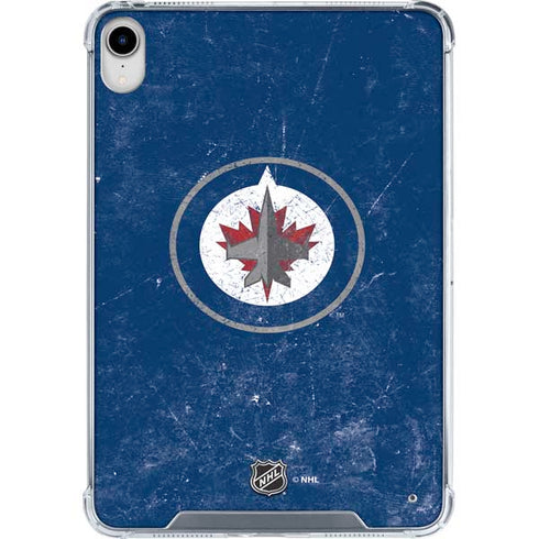 NHL Winnipeg Jets Distressed Logo iPad 11th Gen (2025) Clear Case