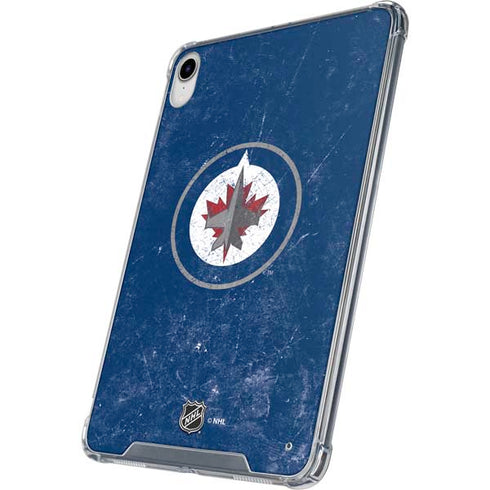 NHL Winnipeg Jets Distressed Logo iPad 11th Gen (2025) Clear Case