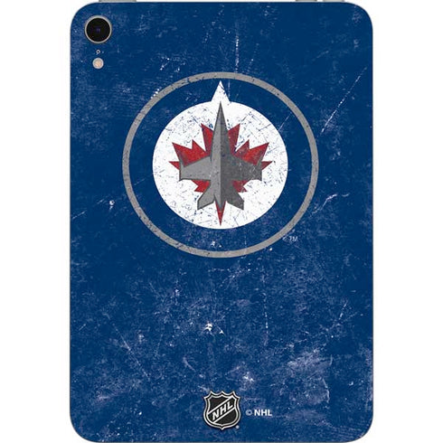 NHL Winnipeg Jets Distressed Logo Apple iPad Mini Skin