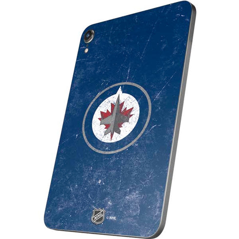 NHL Winnipeg Jets Distressed Logo Apple iPad Mini Skin