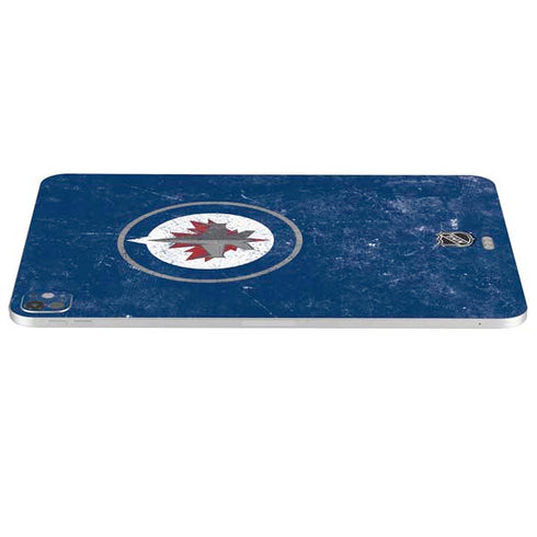 NHL Winnipeg Jets Distressed Logo iPad Pro 13in M4 (2024) Skin