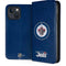 NHL Winnipeg Jets Distressed Logo iPhone 15 Plus Folio Case