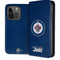 NHL Winnipeg Jets Distressed Logo iPhone 15 Pro Folio Case