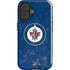 NHL Winnipeg Jets Distressed Logo iPhone 16 Impact Case