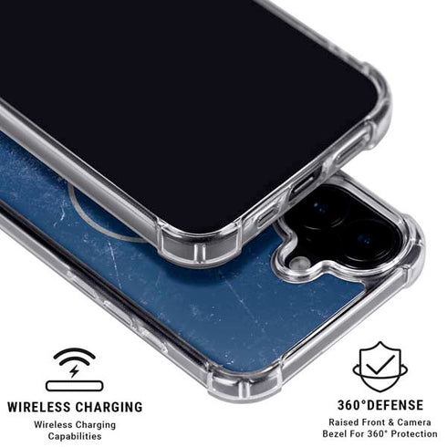 NHL Winnipeg Jets Distressed Logo iPhone 16 Plus MagSafe Case