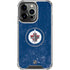 NHL Winnipeg Jets Distressed Logo iPhone 16 Pro Clear Case