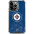 NHL Winnipeg Jets Distressed Logo iPhone 16 Pro Max Clear Case