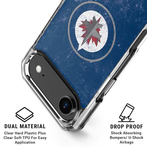 NHL Winnipeg Jets Distressed Logo iPhone 17 Air MagSafe Case
