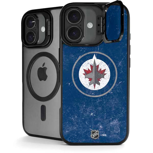 NHL Winnipeg Jets Distressed Logo iPhone 17 Kickstand Case