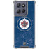 NHL Winnipeg Jets Distressed Logo Moto G Play 5G (2025) Clear Case