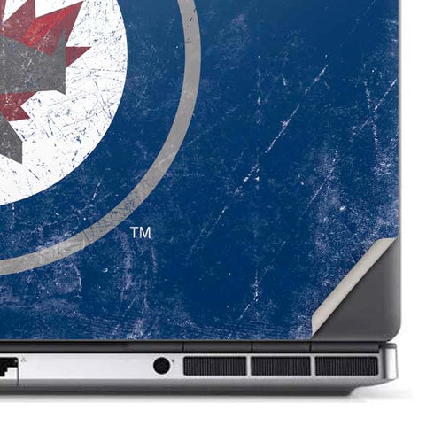 NHL Winnipeg Jets Distressed Logo Dell Precision Skin