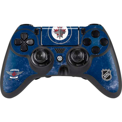 NHL Winnipeg Jets Distressed Logo PlayStation PS4 Skins