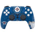 NHL Winnipeg Jets Distressed Logo PS5 Pro Disk Bundle Skin