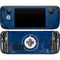 NHL Winnipeg Jets Distressed Logo Steam Deck Handheld Gaming Computer Skin