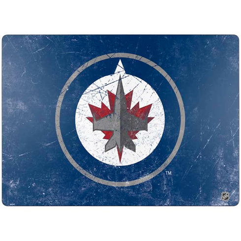 NHL Winnipeg Jets Distressed Logo Surface Laptop 7 15in Skin
