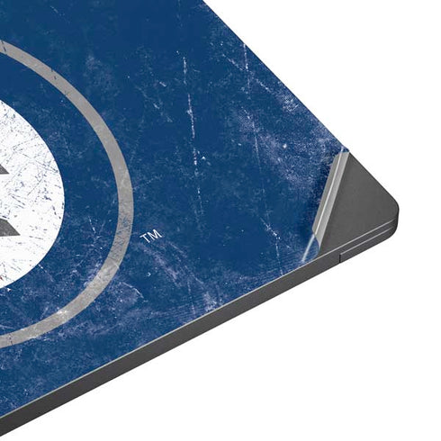 NHL Winnipeg Jets Distressed Logo Surface Laptop 7 15in Skin