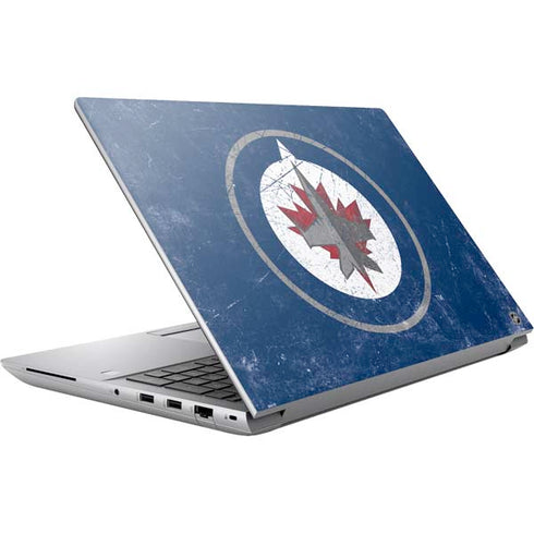 NHL Winnipeg Jets Distressed Logo HP ZBook Fury 16 G10 Skin