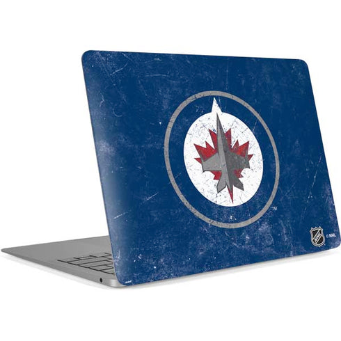 NHL Winnipeg Jets Distressed Logo Apple MacBook Air Skin