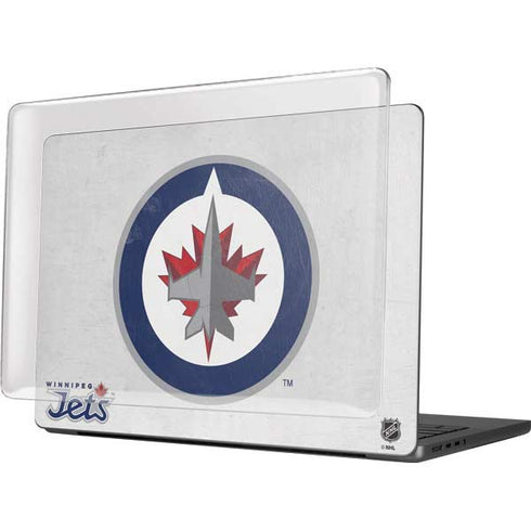 NHL Winnipeg Jets Distressed MacBook Pro 14in (2021-24) Case plus Skin