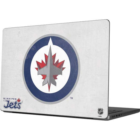 NHL Winnipeg Jets Distressed Apple MacBook Pro 14-inch Skin