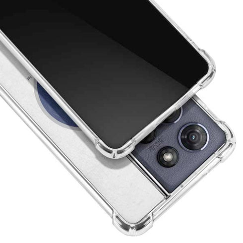 NHL Winnipeg Jets Distressed Moto G 5G (2025) Clear Case