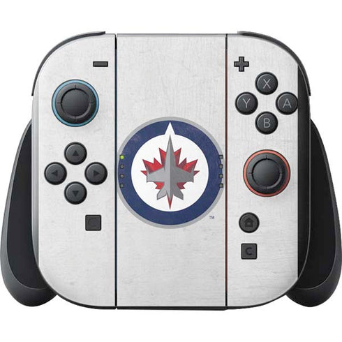 NHL Winnipeg Jets Distressed Nintendo Switch 2 (2025) with Joy-Con Skin