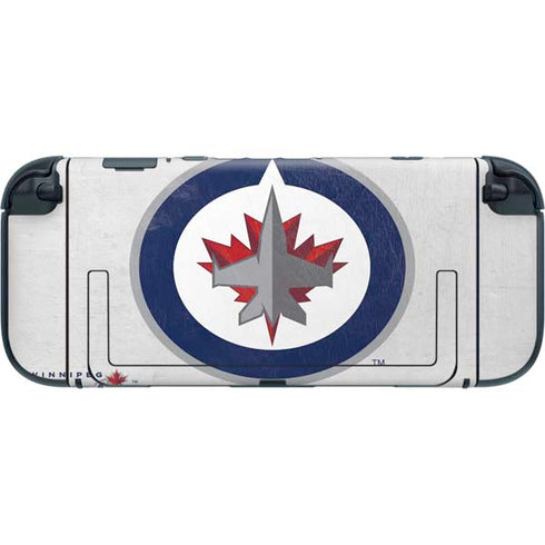 NHL Winnipeg Jets Distressed Nintendo Switch 2 (2025) with Joy-Con Skin