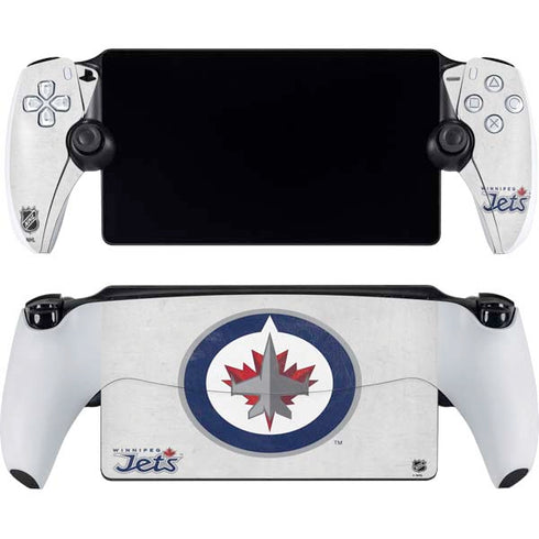 NHL Winnipeg Jets Distressed PlayStation Portal Remote Player Skin