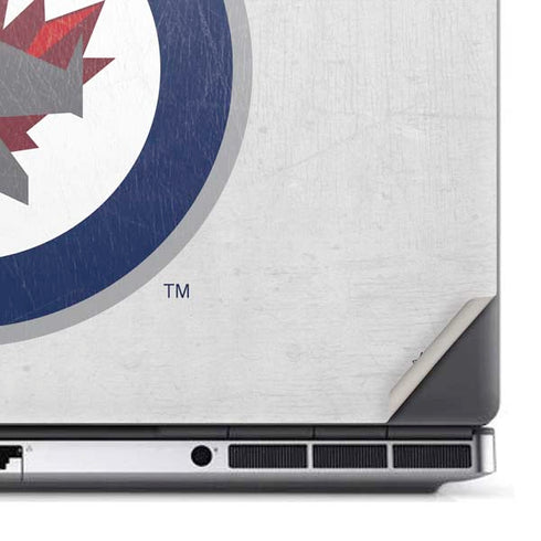 NHL Winnipeg Jets Distressed Dell Precision Skin