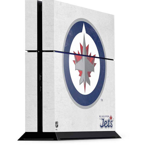 NHL Winnipeg Jets Distressed PlayStation PS4 Skins
