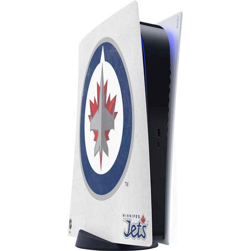 NHL Winnipeg Jets Distressed PlayStation PS5 Skins