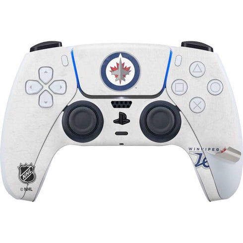 NHL Winnipeg Jets Distressed PS5 Pro Disk Bundle Skin