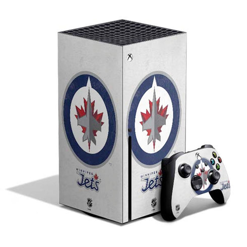 NHL Winnipeg Jets Distressed Xbox Series X Bundle Skin