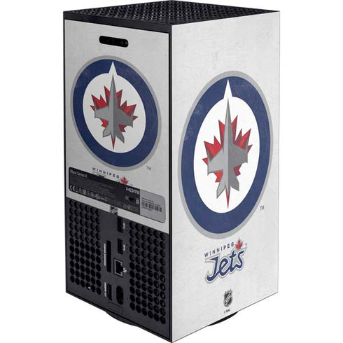 NHL Winnipeg Jets Distressed XBox Series X Digital Edition Bundle Skin