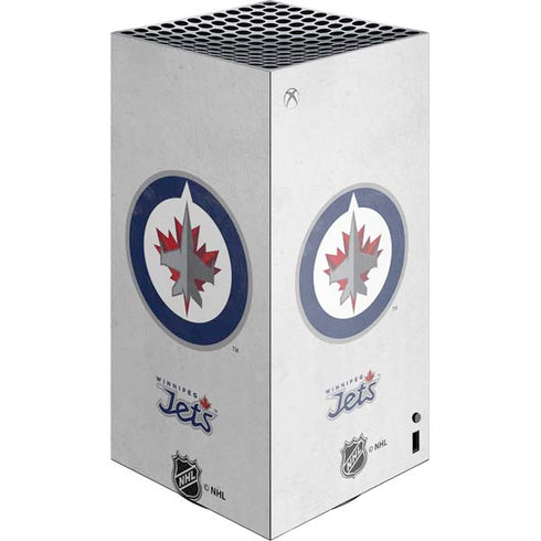 NHL Winnipeg Jets Distressed XBox Series X Digital Edition Console Skin