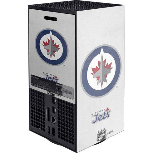 NHL Winnipeg Jets Distressed XBox Series X Digital Edition Console Skin