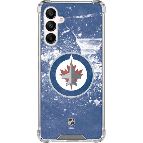 NHL Winnipeg Jets Frozen Galaxy A16 5G Clear Case