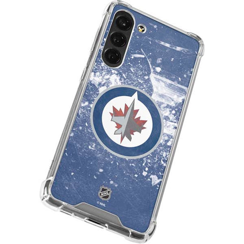 NHL Winnipeg Jets Frozen Galaxy S24 FE Clear Case