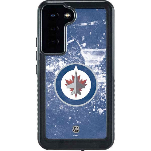 NHL Winnipeg Jets Frozen Galaxy S24 Plus Waterproof Case