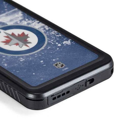 NHL Winnipeg Jets Frozen Galaxy S24 Plus Waterproof Case