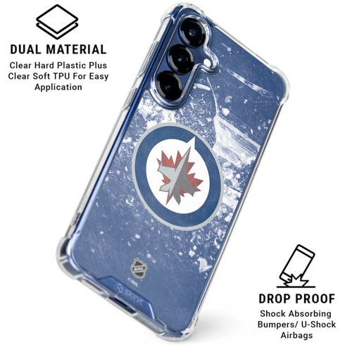 NHL Winnipeg Jets Frozen Galaxy S25 Plus Clear Case